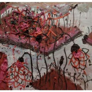 pintura óleo sobre canvas